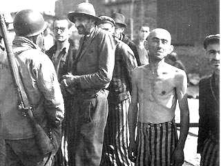 Survivors at
Buchenwald