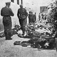 After the Iasi Pogrom in
Iasi, Romania